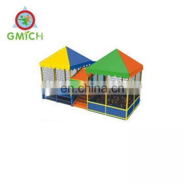 Outdoor Playground Trampoline Trampolines With Slide Kids Playground Balls photo-3