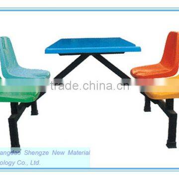 FRP SMC chair / fiberglass conjoined chair/ rest chairs and tables