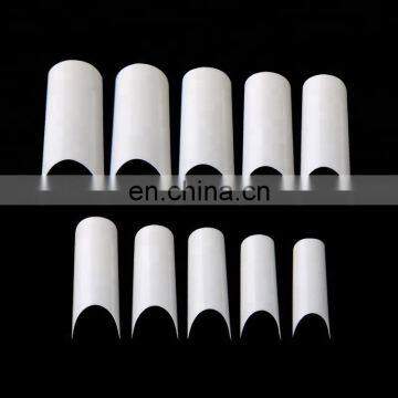 100PCS high quality artificial super thin nails tip C Shape false french nails tips nail for beauty