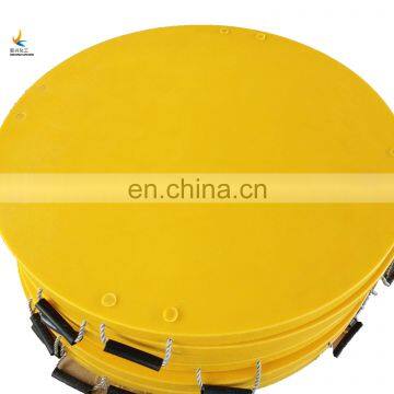 uhmwpe crane outrigger pad, 1000X1000X60 UHMWPE outrigger pad in high quality and competitive price