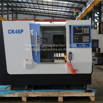 CK46P High Speed High Precision Automatic CNC Slant Bed Linear Rail Lathe Machine photo-2