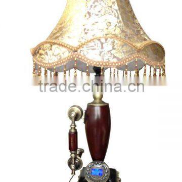 Antique lamp telephone