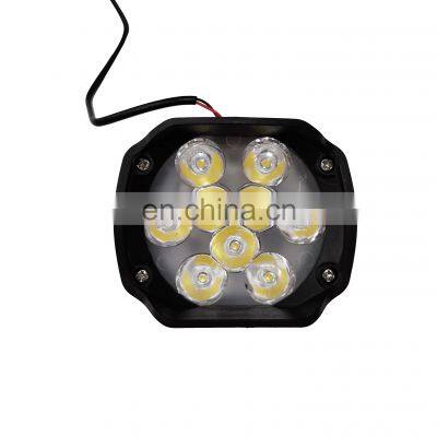 Factory price motorcycle lighting system 12V 15W 9 led fog spot light driving motorcycle spotlights led