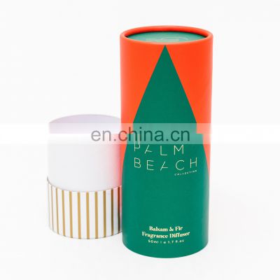 Fancy Circle Shape Box Packaging Cylinder Paper Box with Lid