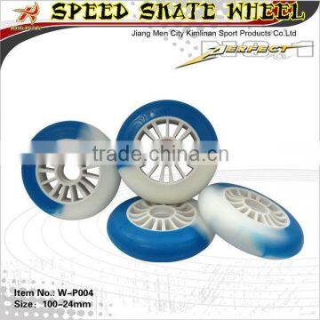 super high rebound inline skate wheel, inline pu wheels