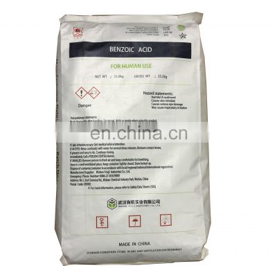 High Quality Good Price Benzoic Acid Food Grade Powder