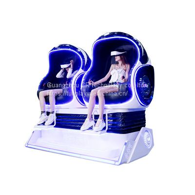 Hot Sales 2 Players Egg Shapes 9D Vr Game Machine Play Station Vr Machines 9D Cinema Motion Simulator Equipment