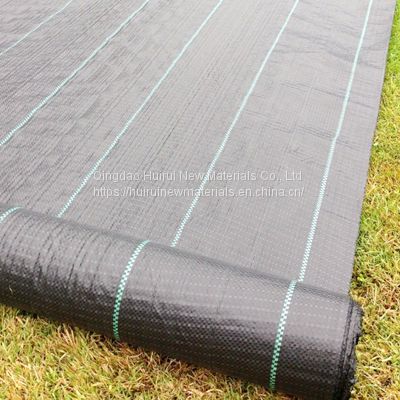 Agricultural Greenhouse Black Weed Control Fabric Mat Plastic PP Anti Weed Agro Weed Control Barrier PP Woven Weed Mat