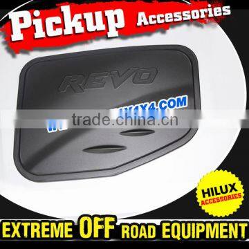 Matte Black Fuel Tank Cover For 2015 Hilux Revo