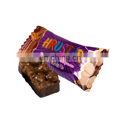 Caramel Candy glazed HRUSTAR 1 kg Chocolate Candies Confectionery