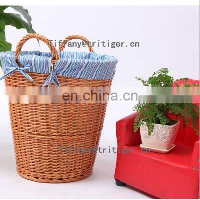 Handmade Cheap Woven Wicker Basket Wholesale photo-3