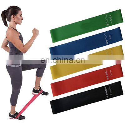 2021 new products 3pcs/ pack Women Hip Strength Training Fabric Resistance Non Slip soft cotton fitness Bands