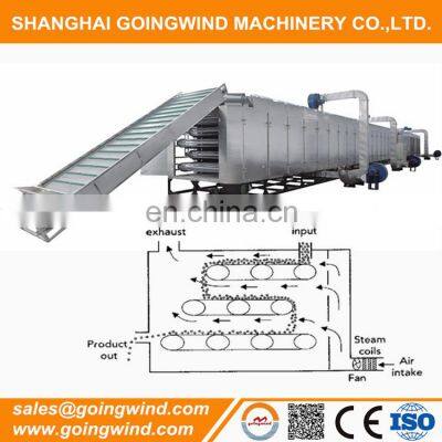 Automatic tunnel dryer machine auto food fruits and vegetables continous dehydration equipment machinery cheap price for sale