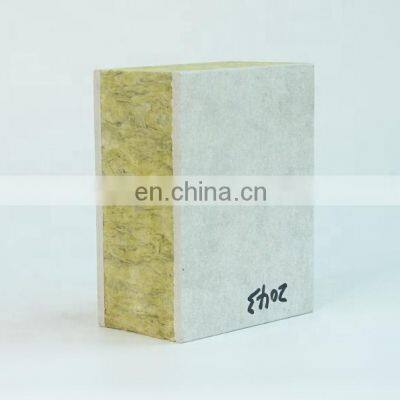 50 mm 75mm 100mm 250mm Thick Structural Workshop Silica Slate Fire Rated Roof Price Rock Wool Sandwich Panels Board