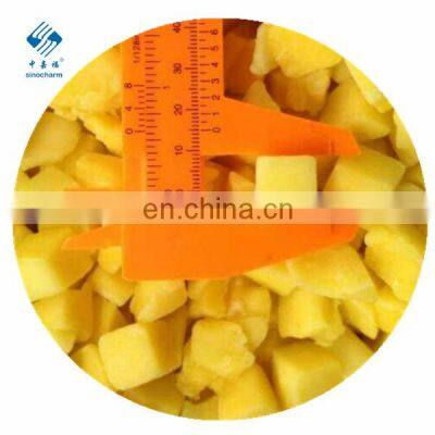 High Quality New Crop Hot Sale IQF Frozen Mango Dice IQF Mango Cube