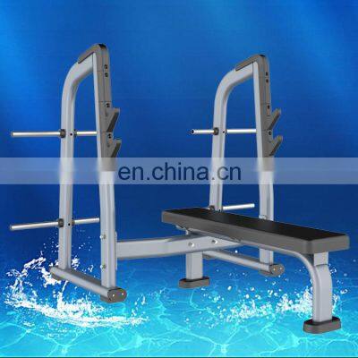 Import Factory Shandong Plate Loaded Fitness Gym Equipment Online Weight Flat Bench Press for Sale