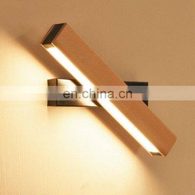 Modern Simple Household Dimming Charging Portable Night Lighting Magnetic Wooden Wall Light