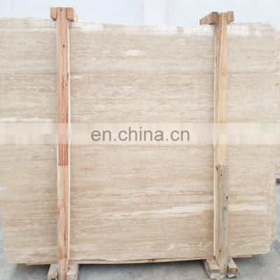 New Arrival Product Premium Quality Classic Vein Cut Travertine 2cm Thickness Slab Made in Turkey CEM-SLB-02-02 photo-3