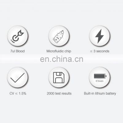 Популярный на рынке гемоглобинометр/ПОКТ-анализатор гемоглобина Easy HB/Прибор для анализа гемоглобина photo-3