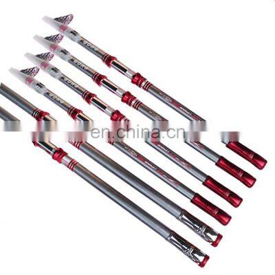 Byloo 2.1m  Carbon Fiber For Stock Spin Telescopic Rod 2.4m Stand Slow Fishing Rods 2.7m 3.0m 3.9m 4.2m 4.5m