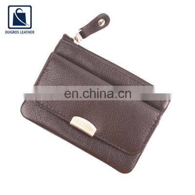 Exclusive Range of Nickle Fitting Chairman Lining Material Fashion Style Genuine Leather Key Case Manufacturer photo-2