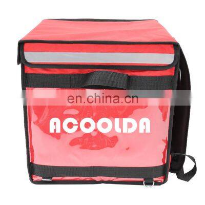 Custom Large Delivery Backpack Cooler Lunch Thermal Insulated Food Bags