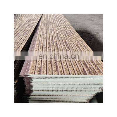 Precio panel sip sip panel equipment sip line  metal carved sandwich panel