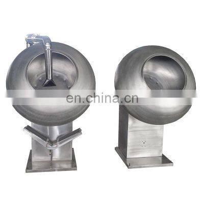 Automatic Commercial Mini Dragee Ice Cream Chocolate Food Donut Breading Coating Machine photo-2