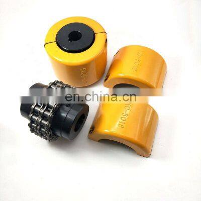 Kc-6022 Steel Roller Chain Coupling With Steel Outer Case Shaft Coupling