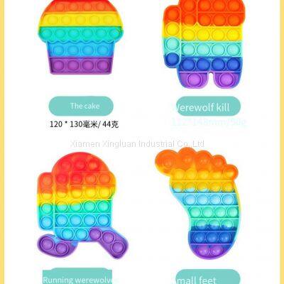 Silicone Decompression Bubble Toy With Cute Shapes photo-4