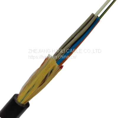 2-144 core single mode FRP ADSS optical fiber cable