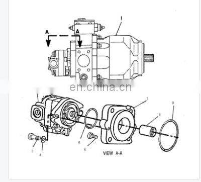 32B6504220 R160LC-9s Fuel Pump Oil pump