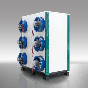 DL-2 model electric air heater with Left-Right Circulation