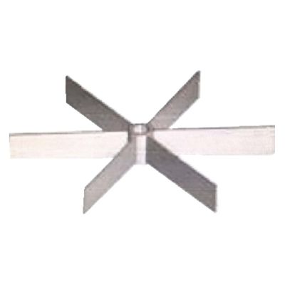 Six Flat Leaves Turbo-agitator Six Flat Blades Integral Open Turbine Impeller