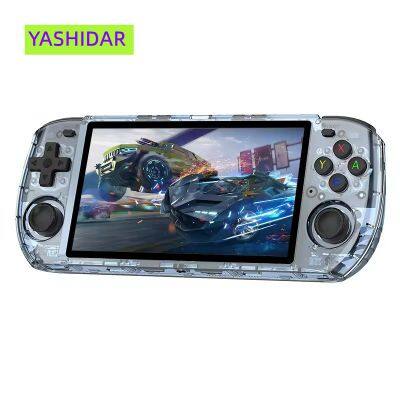 New Powkiddy Rgb10 Max3 5.0 Inch 1280*720 Ips Screen Retro Video Handheld Game Console Open Source Linux Children Gifts photo-4