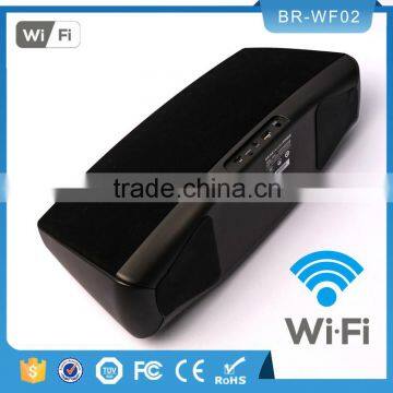Portable wireless 40w AUX APP control mini wifi speaker with microphone