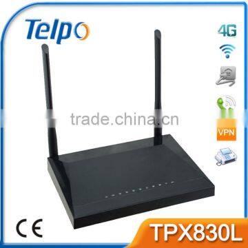 Telpo TPX820 2g 3g 4g wifi router for buses with wireless sim card slot 4 Lan ethernet port