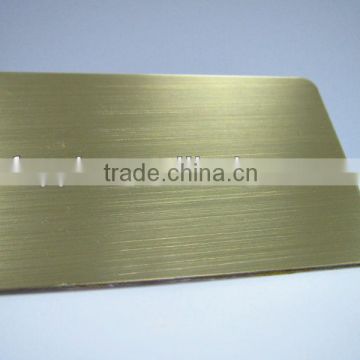 Gold PVD Stainless Steel Sheet