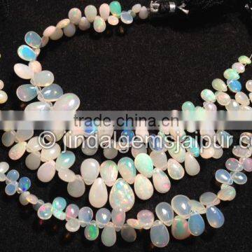 Wholesale Ethiopian Opal Smooth Pear Beads
