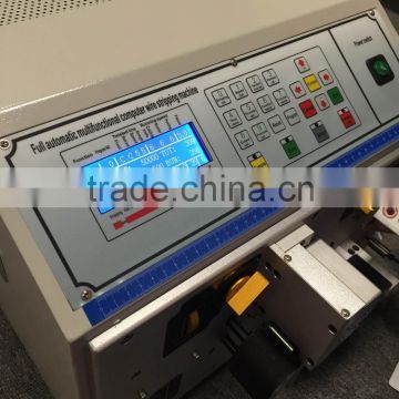 Popular pvc coated iron wire stripping and cutting machine