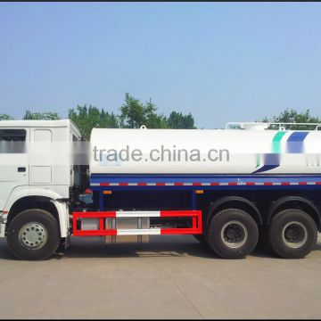 yellow river 6*4 18cbm water sprinkler water tank truck made in china