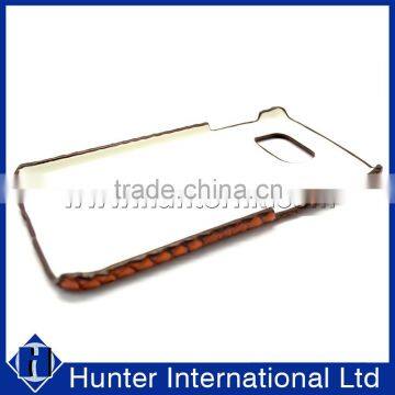 Particular Fish Scale Grain For SamsungS6 Leather Coated PC Case photo-5