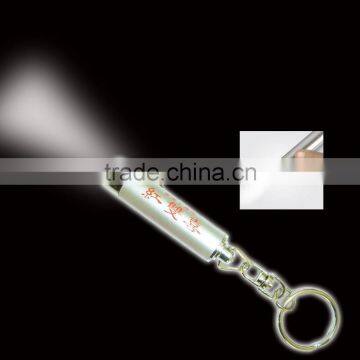 min led flashlight keychain,led metal torch keychain,led keychain light for promotional gifts,custom logo le d keychain ,