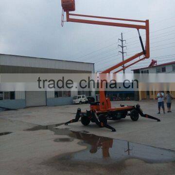 Low Price Hydraulic Self-propelled Articulated Working Platform ce photo-5