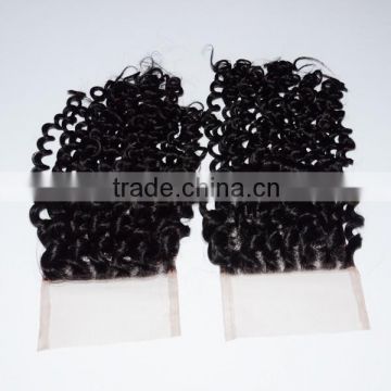 Good quality side parting lace closure, three parting lace closure, free parting lace closure