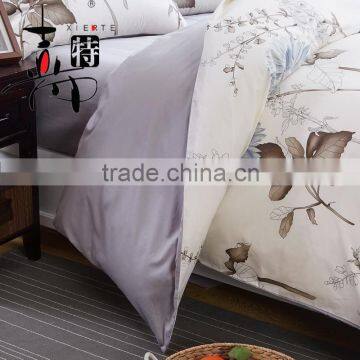 Reactive Cotton New Comforter Flower Printing Chinese Bedding Set photo-3