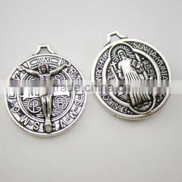 New Religious Round Saint Benedict Jubilee Medal