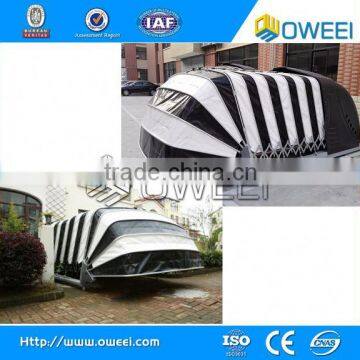 Solar power outdoor car canopy with CE