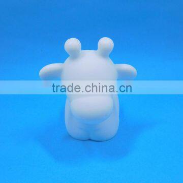 Cute LED PVC Beautiful Vynil Sheep toy with Colorful Flashing Night Light Decoration Indoor
