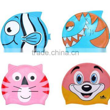 High Quality Custom Colorful Nude Silicone Swim Cap For Long Hair photo-3